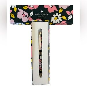 New Kate Spade Ballpoint Pen in Gift Box Road Trip Floral